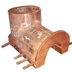 Flash furnace barrel-tail launder